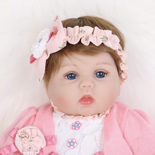 Foto 3 | Foto 3 | Muñeca Reborn Enadoll De Vinilo De Silicona Realista De 40 Cm Para Niña - Venta Internacional.