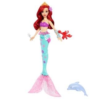 Foto 1 | Foto 1 | Muñeca De Moda Mattel Disney Princess Ariel Con Dolphin Squirter - Venta Internacional.