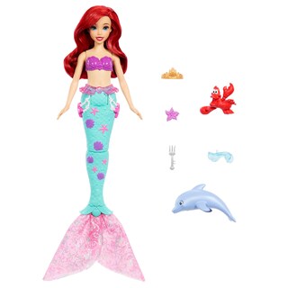 Foto 2 | Foto 2 | Muñeca De Moda Mattel Disney Princess Ariel Con Dolphin Squirter - Venta Internacional.