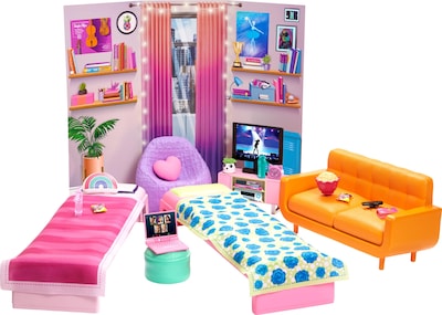 Foto 1 | Foto 1 | Muebles De Dormitorio Toy Playset Barbie Big City Big Dreams - Venta Internacional.