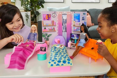 Foto 2 | Foto 2 | Muebles De Dormitorio Toy Playset Barbie Big City Big Dreams - Venta Internacional.