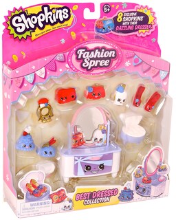 Foto 4 | Foto 4 | Playset Shopkins Fashion Spree Tema Best Dressed Style 2 - Venta Internacional.