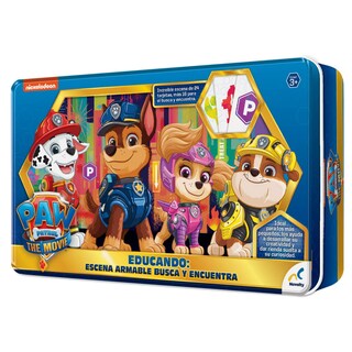 Foto 1 | Foto 1 | Juego Preescolar de Escenas Armables Busca y Encuentra de Paw Patrol Novelty