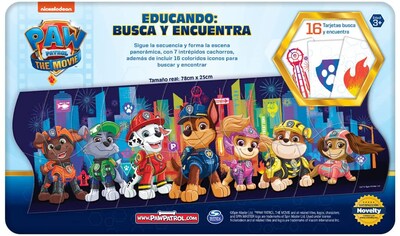 Foto 2 | Foto 2 | Juego Preescolar de Escenas Armables Busca y Encuentra de Paw Patrol Novelty