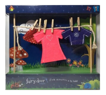 Foto 1 | Foto 1 | Mini Tendedero para Niña y Niño Hadas The Irish Fairy Door - Rosa