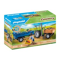 Playmobil Country: Tractor Con Remolque 71249