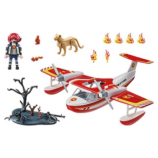 Foto 1 | Foto 1 | Playmobil Action Heroes: Hidroavion De Bomberos 71463