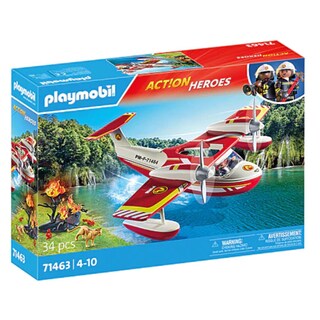 Foto 2 | Foto 2 | Playmobil Action Heroes: Hidroavion De Bomberos 71463