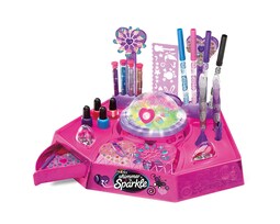 Set De Juego  Cra-z-art Shimmer And Sparkle (nail & Tattoo Designer Studio)