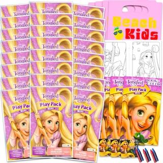 Foto 1 | Foto 1 | Set De Obsequios Para Fiestas Disney Tangled Mini Para Niños Con 24 Paquetes - Venta Internacional.