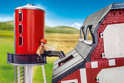 Foto 4 | Foto 4 | Granero De Juguete Playmobil Con Silo Con Figuras Animales Y Accesorios - Venta Internacional.