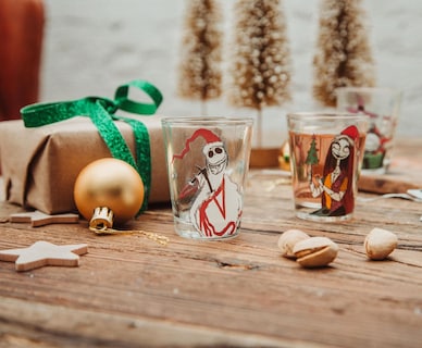 Foto 5 | Foto 5 | Vasos Pequeños Para Tragos De Whisky Disney Nightmare Before Christmas - Venta Internacional.