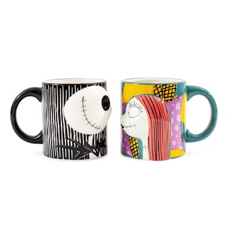 Foto 1 | Foto 1 | Taza Plateada Buffalo Disney Nightmare Before Christmas, 20 Ml - Venta Internacional.