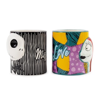 Foto 3 | Foto 3 | Taza Plateada Buffalo Disney Nightmare Before Christmas, 20 Ml - Venta Internacional.
