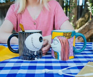 Foto 4 | Foto 4 | Taza Plateada Buffalo Disney Nightmare Before Christmas, 20 Ml - Venta Internacional.