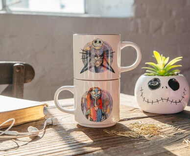 Foto 2 | Foto 2 | Tazas Silver Buffalo Disney Nightmare Before Christmas 390 Ml - Venta Internacional.