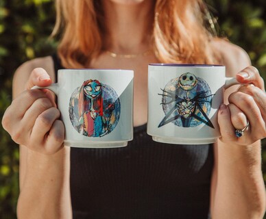 Foto 5 | Foto 5 | Tazas Silver Buffalo Disney Nightmare Before Christmas 390 Ml - Venta Internacional.