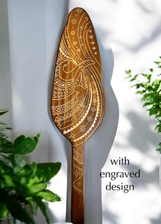 Foto 4 | Foto 4 | Disfraz De Madera En Canoa, Remo, Inspirado En Moana 2, De 4 Pies Para Niños - Venta Internacional.