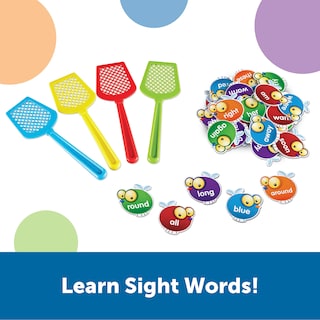 Foto 2 | Foto 2 | Recursos De Aprendizaje De Juegos Ler8598 Sight Words Swat! Para Niños - Venta Internacional.