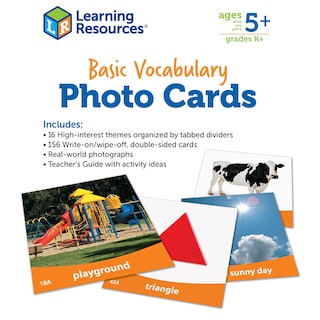 Foto 5 | Foto 5 | Tarjetas Fotográficas Educativas Recursos De Aprendizaje Vocabulario Básico - Venta Internacional.