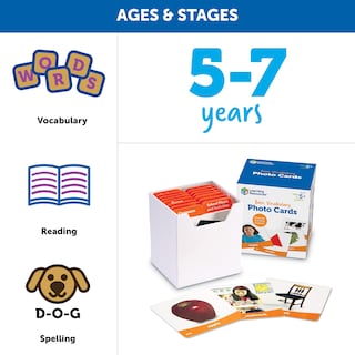 Foto 6 | Foto 6 | Tarjetas Fotográficas Educativas Recursos De Aprendizaje Vocabulario Básico - Venta Internacional.