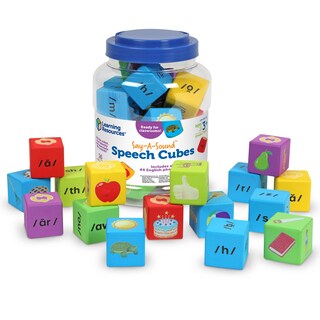 Foto 1 | Foto 1 | Recursos De Aprendizaje De Speech Cubes Say-a-sound™ Para Niños En Edad Preescolar A Partir De 3 Años - Venta Internacional.