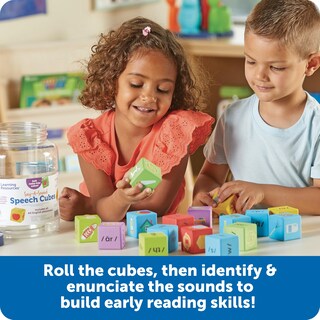 Foto 2 | Foto 2 | Recursos De Aprendizaje De Speech Cubes Say-a-sound™ Para Niños En Edad Preescolar A Partir De 3 Años - Venta Internacional.
