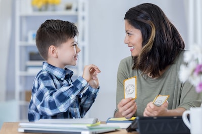 Foto 4 | Foto 4 | Tarjetas Didácticas para Aprender a Leer la hora 56 Tarjetas - Venta Internacional