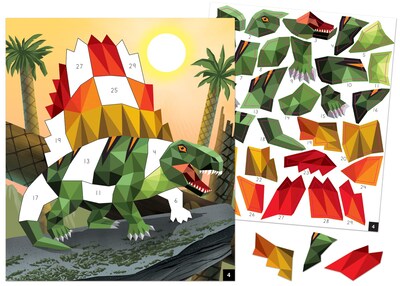 Foto 3 | Foto 3 | Los Mosaicos Se Adhieren A Los Números Recursos Creados Por El Maestro - Venta Internacional.