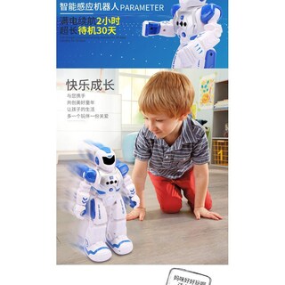 Foto 5 | Foto 5 | Robot De Control Remoto Inteligente Para Niños, Robot Programable, Azul - Venta Internacional.