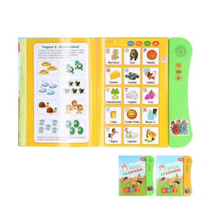 Foto 6 | Foto 6 | Libro Sonoro Interactivo Para Niños Mayores De 3 Años Que Aprenden Español - Venta Internacional.