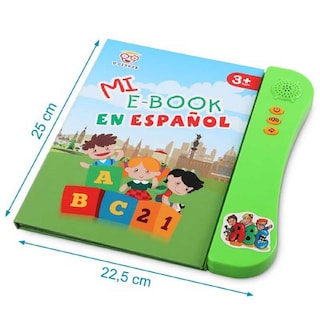 Foto 1 | Foto 1 | Libro De Aprendizaje Electrónico Libro Electrónico Con Sonido Para Niños De Más De 3 Años - Venta Internacional.