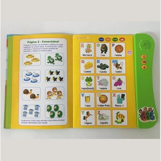 Foto 5 | Foto 5 | Libro De Aprendizaje Electrónico Libro Electrónico Con Sonido Para Niños De Más De 3 Años - Venta Internacional.