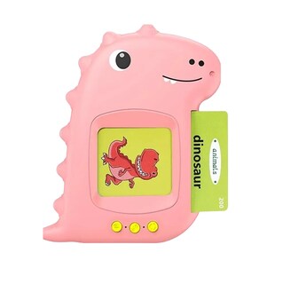 Foto 1 | Foto 1 | Computadora Didactica Español/inglés Juguetes Para Niños Dinosaurio Rosa