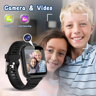 Foto 3 | Foto 3 | Reloj Inteligente Sedzofan Para Niños De 5 A 12 Años Con Cámara De 24 Juegos - Venta Internacional.