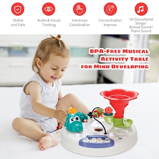 Foto 5 | Foto 5 | Mesa de Actividades Costzon para Aprender Música con 16 Canciones para Niños - Venta Internacional