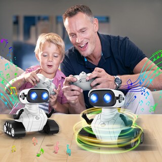 Foto 7 | Foto 7 | Robot Rc Recargable Robot Toy Para Niños Con Control Remoto - Venta Internacional