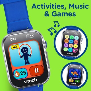 Foto 4 | Foto 4 | Reloj Inteligente Vtech Kidizoom Dx4 Con 2 Cámaras, Azul, Más De 4 Años - Venta Internacional.