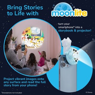 Foto 2 | Foto 2 | Miniproyector Storytime Moonlite Disney Con 4 Historias Para Niños - Venta Internacional.