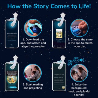 Foto 5 | Foto 5 | Miniproyector Storytime Moonlite Disney Con 4 Historias Para Niños - Venta Internacional.