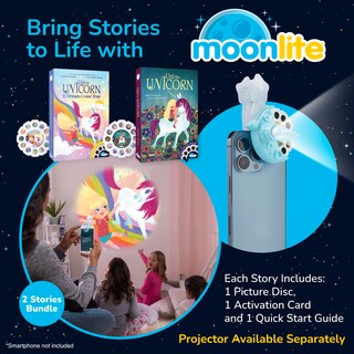 Foto 2 | Foto 2 | Set De Historia De Storybook Reels Moonlite Uni The Unicorn 2 - Venta Internacional.