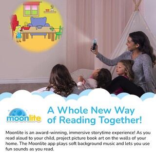 Foto 3 | Foto 3 | Miniproyector Moonlite Storytime Con 4 Historias De Cuentos De Hadas - Venta Internacional.