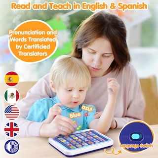 Foto 2 | Foto 2 | Learning Tablet Play Español E Inglés Para Niños De 1 A 3 Años - Venta Internacional.