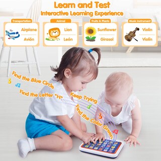 Foto 4 | Foto 4 | Learning Tablet Play Español E Inglés Para Niños De 1 A 3 Años - Venta Internacional.