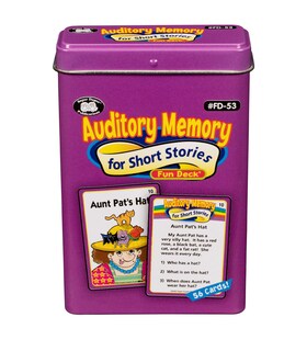 Foto 1 | Foto 1 | Historias Cortas De Flash Cards Super Duper Auditory Memory - Venta Internacional.