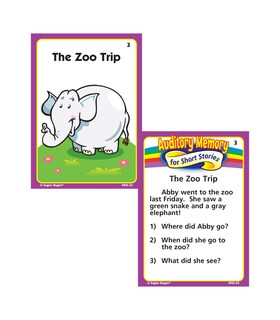 Foto 4 | Foto 4 | Historias Cortas De Flash Cards Super Duper Auditory Memory - Venta Internacional.
