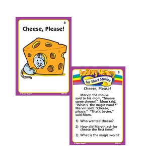 Foto 5 | Foto 5 | Historias Cortas De Flash Cards Super Duper Auditory Memory - Venta Internacional.