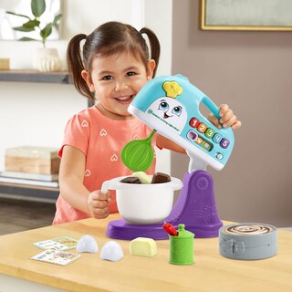 Foto 6 | Foto 6 | Mezclador Toy Leapfrog Rainbow Learning Lights Con Tarjetas De Recetas - Venta Internacional.