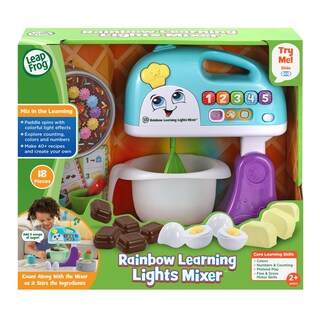 Foto 7 | Foto 7 | Mezclador Toy Leapfrog Rainbow Learning Lights Con Tarjetas De Recetas - Venta Internacional.