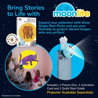 Foto 2 | Foto 2 | Proyector de Linterna Storybook Reels Moonlite Diseño de Oso Pardo - Venta Internacional